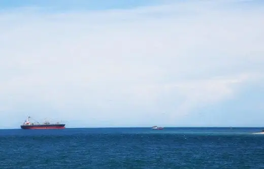 Big,Ship,In,The,Ocean,With,Cloudy,Sky.