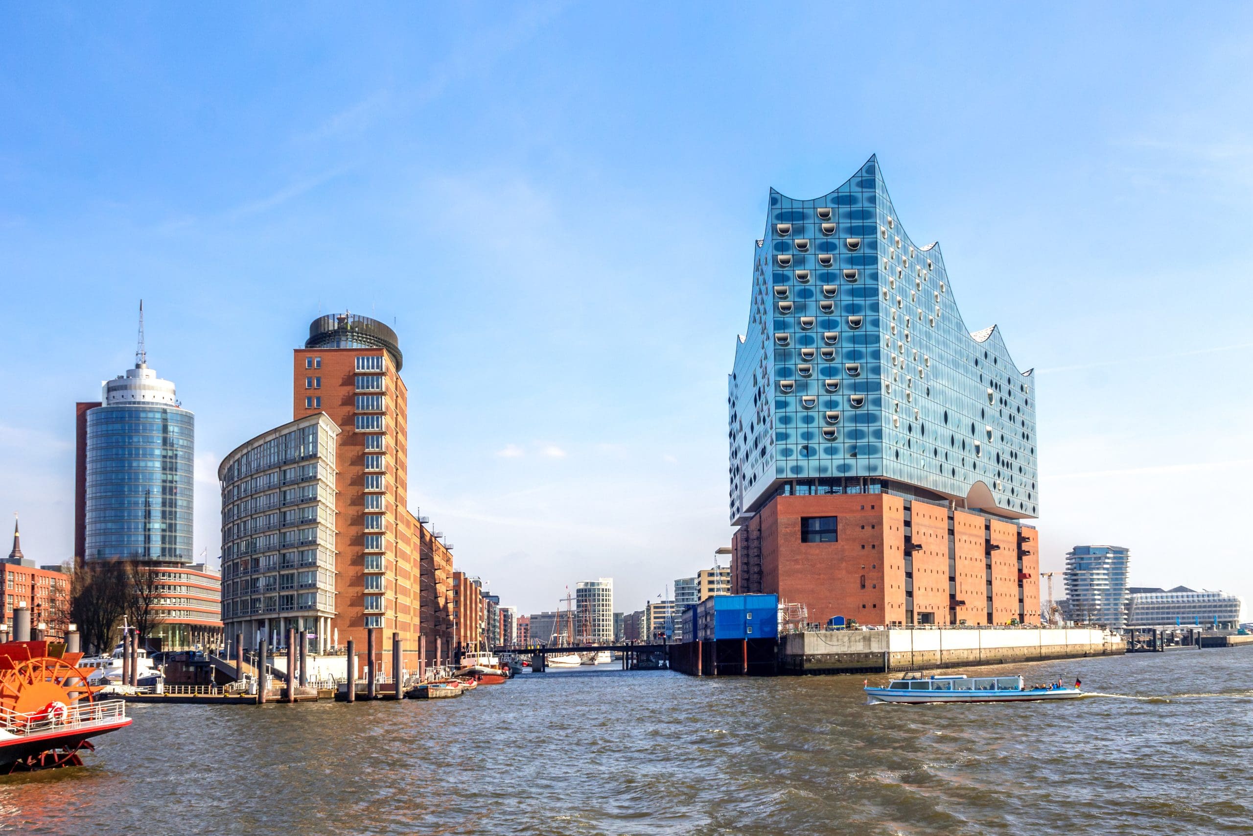 Hamburg, Elbphilharmonie, Speicherstadt